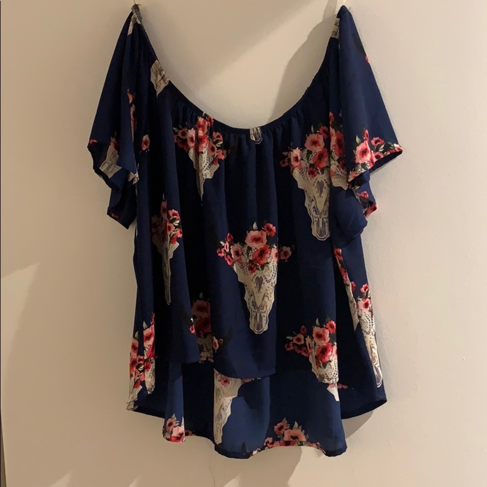 Off the shoulder top